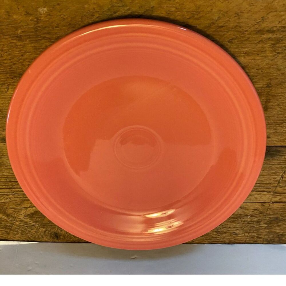 Fiestaware Retired Flamingo Classic Rim Salad Plates